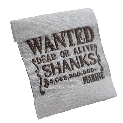 OEM ODM High Quality Woven Labels Woven Tag Neck Labels for Clothing Brand Logo Woven Label