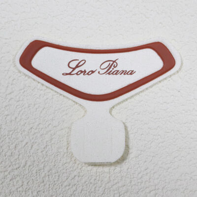 Étiquette à haute fréquence en TPU écologique, étiquette de logo de vêtement lavable