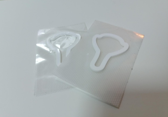 Le transfert de chaleur en caoutchouc en plastique d'habillement marque 3D a moulé le silicone