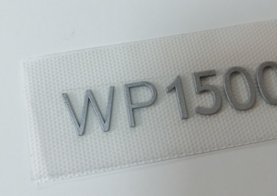 Le logo 3D de silicone a moulé le transfert de chaleur marque la conception adaptée aux besoins du client