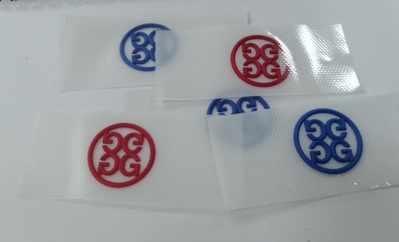 3D lavable a moulé des labels d'habillement de transfert de chaleur de silicone pour le vêtement
