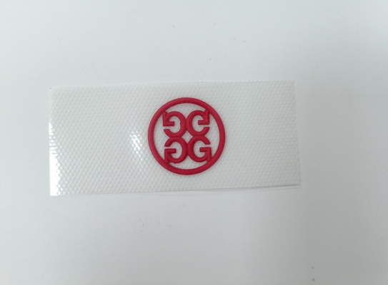 3D lavable a moulé des labels d'habillement de transfert de chaleur de silicone pour le vêtement
