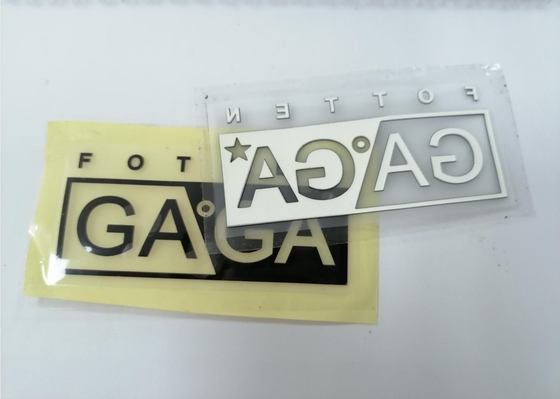 Silicone Logo Customized des labels imprimé par habillement 3D de transfert de chaleur