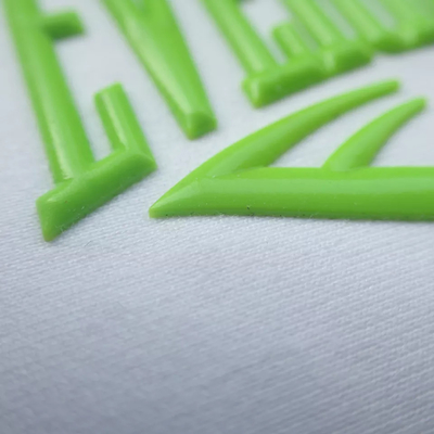 Transfert de chaleur en caoutchouc moulé par conception lavable de silicone des corrections 3D