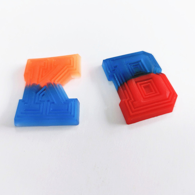 La coutume de relief cousent sur Logo Patches, label en caoutchouc de PVC avec l'effet spécial