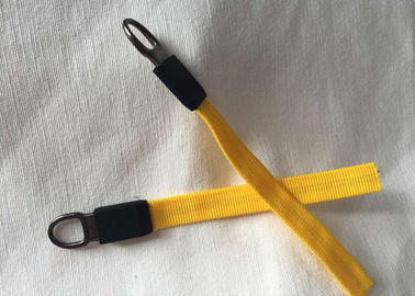 La tirette principale de textile tissé en métal tire des accessoires de vêtements légers