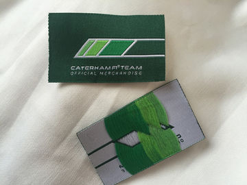 Petits labels de tissu d'habillement d'habillement, labels de couture tissés lavables personnalisés