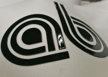 Labels faits sur commande de transfert de presse de la chaleur de sillicon de logo de la marque 3D d'usine