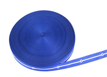Courroie élastique bleue géniale de bande de journal intime, bandes élastiques faites sur commande de tissu de largeur de 3 - de 110mm