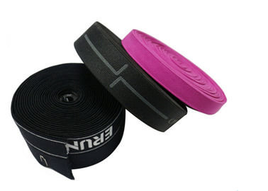 Styles 100% colorés multi d'ODM de bande de sergé de coton de bande élastique de jacquard