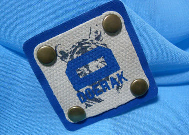 L'impression d'écran en soie de bande de ruban/satin marque les étiquettes imprimées par écran conception professionnelle