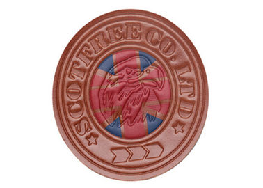 Corrections colorées de cuir de relief de coutume pour les chapeaux/poids léger de sac