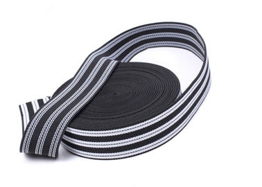 La coutume a imprimé la bande élastique de sous-vêtements pour les hommes, bande en arête de poisson de sangle de bande élastique de tissu