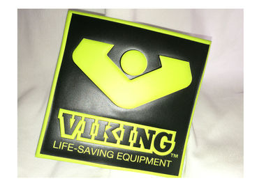 les corrections de PVC de Velcro de logo de relief par 3D, nom militaire fait sur commande raccorde la diverse forme