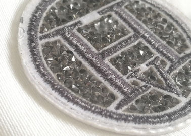 Corrections en caoutchouc créatives du logo 3D, labels lavables d'habillement de PVC de tissu