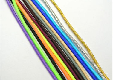 Ténacité perlante élastique colorée de fil de ficelle de corde d'élastique de 3mm haut