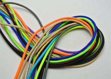 Ténacité perlante élastique colorée de fil de ficelle de corde d'élastique de 3mm haut