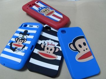 Couvertures mignonnes de téléphone portable de silicone, articles promotionnels de la publicité d'affaires pour l'événement