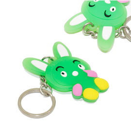 Porte-clés classique de PVC de chaînes principales de PVC du support 3d de clé de PVC de style 2d