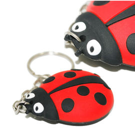 Souvenir promotionnel Keychain de silicone d'articles imprimé par coutume de conception de mode de festival