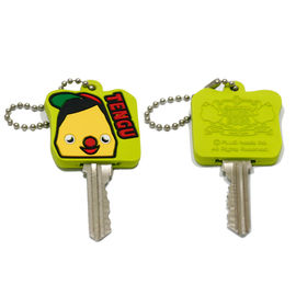 Cadeaux promotionnels personnalisés pour le caoutchouc mou Keychain de PVC des clients 3D