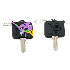 Cadeaux promotionnels personnalisés pour le caoutchouc mou Keychain de PVC des clients 3D