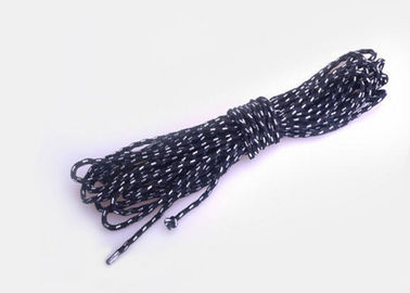 finissage enduit de corde tressée en nylon non élastique forte de corde d'inélasticité de 3mm/de 4mm