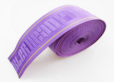 Bande tissée faite sur commande de polyester, bande en nylon de sangle de densité à hauteur de 1 pouce