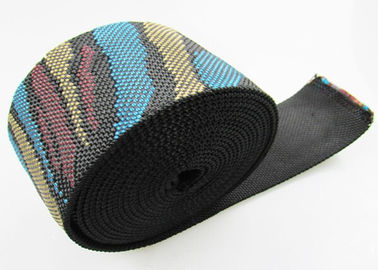 Bande élastique de couleur de modèle adaptée aux besoins du client par ruban durable mou de jacquard de ceinture de sous-vêtements
