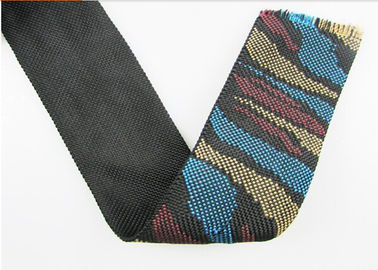 Bande élastique de couleur de modèle adaptée aux besoins du client par ruban durable mou de jacquard de ceinture de sous-vêtements