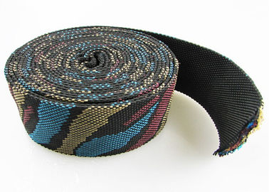 Bande élastique de couleur de modèle adaptée aux besoins du client par ruban durable mou de jacquard de ceinture de sous-vêtements