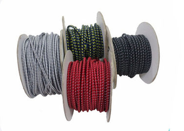 corde élastique de ficelle élastique ronde de corde de 8mm avec le finissage enduit de crochet