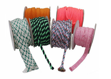 corde élastique de ficelle élastique ronde de corde de 8mm avec le finissage enduit de crochet