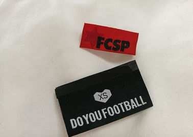 Labels tissés d'habillement imprimés par tissu pour le logo fait sur commande de la marque des enfants