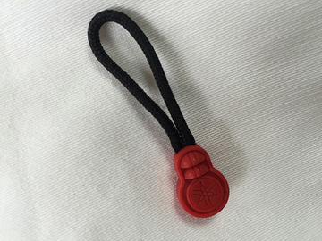 Façonnez à conception le logo fait sur commande les extracteurs en caoutchouc de tirette pour des vêtements/sacs
