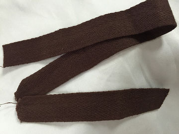 Bande tissée colorée de polyester, 50 Mtrs/ruban d'arête de hareng coton de petit pain