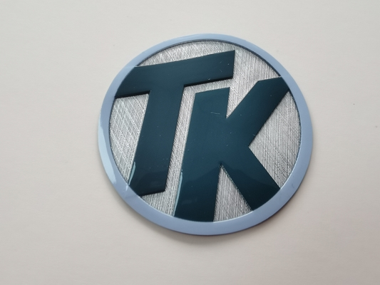 Labels de impression matériels spéciaux de silicone pour la marque déposée 3D extérieure lumineuse d'habillement
