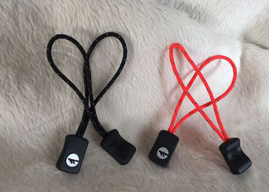 Injection en caoutchouc personnalisée de micro d'extracteur de tirette de sports de Skiwear du logo 3d