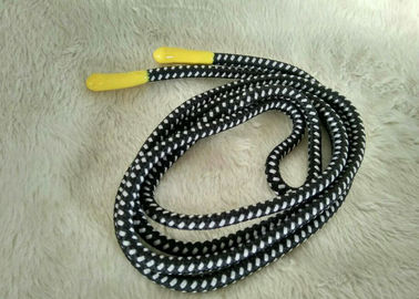 Extracteur en caoutchouc de tirette de fin brillante faite main de silicone avec de la ficelle de polyester de 3mm