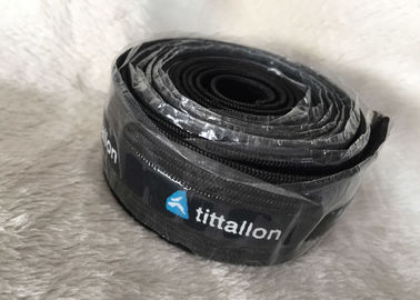 Ficelle élastique de corde de bande 2.5cm élastique qui respecte l'environnement pour le vêtement extérieur