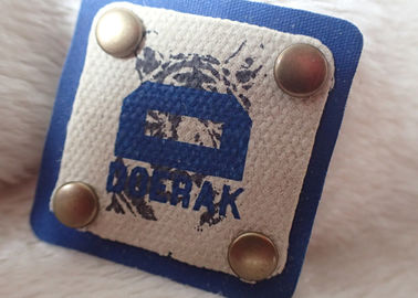 Label organique d'impression d'écran de toile de la haute densité 3D pour les vêtements des enfants