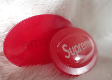 Le doux transparent de TPU a gravé les corrections en refief en caoutchouc du logo 3D pour des chapeaux/chaussures