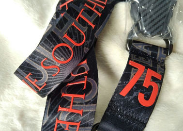 Cadeaux promotionnels personnalisés par nylon tissés durables, lanière de cou d'équipe de fans de sports