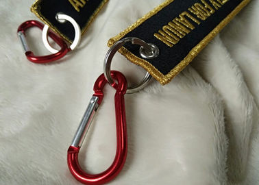 logo Keychains de broderie de l'or 3D de 2.5cm