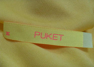 Insignes principaux brodés par noir de veste en cuir de label de cou arrière pour le vêtement