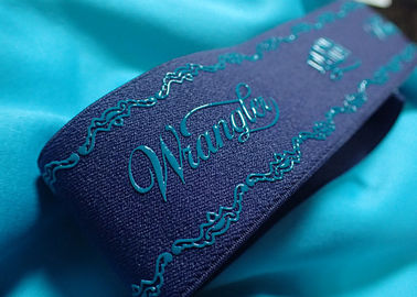 Bande élastique de logo fait sur commande et de silicone antidérapant pour la veste de manteau de vêtement