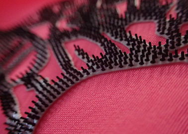 Labels sans plomb de transfert de chaleur de logo fait sur commande du silicone 3D pour des T-shirts