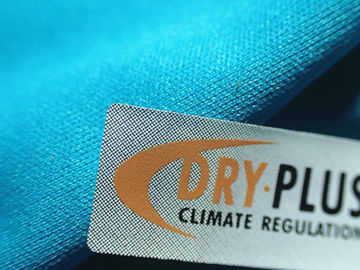 Vraies corrections faites sur commande en cuir d'habillement, impression de label de transfert de chaleur d'écran en soie