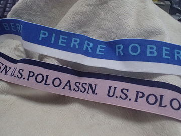 bande en caoutchouc de silicone de logo de coutume de 30mm/non bande élastique de glissement