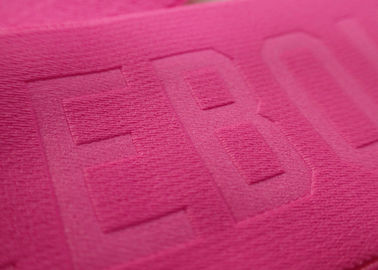 Crochet de corrections de logo de nom et bande adhésifs de relief de boucle augmentés par 3D pour des vêtements de sport